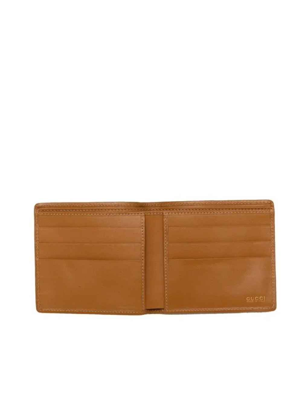 Gucci GG Canvas Bifold Wallet Beige Brown - Picture 4 of 7